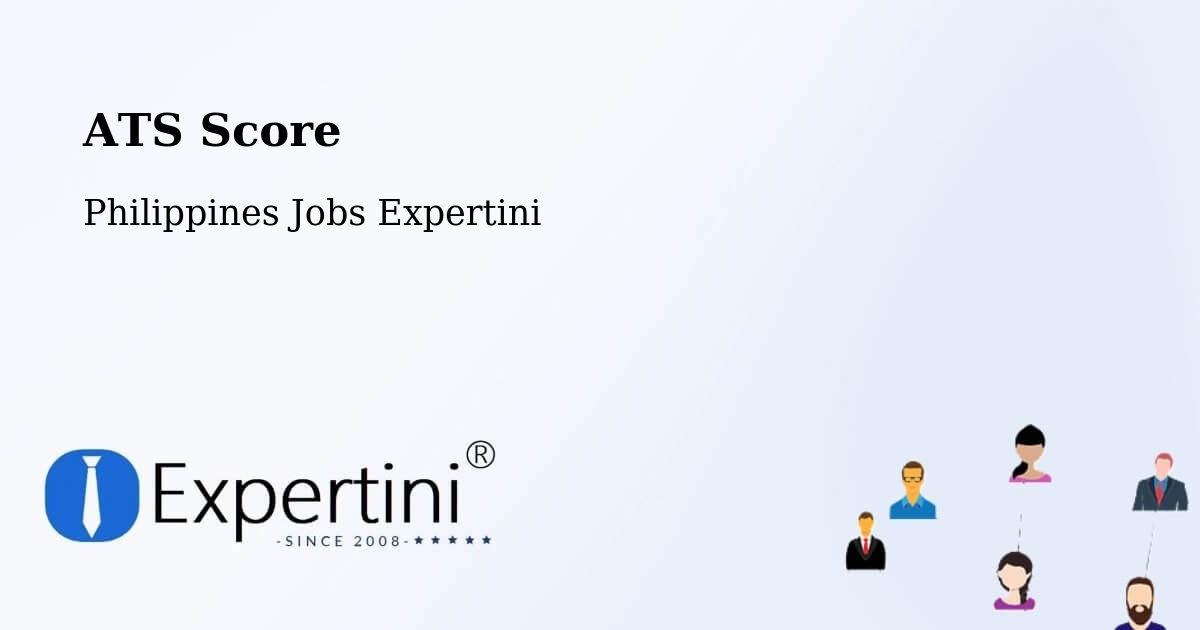Resume ATS Score & Job Description Match Tool – Agno - Philippines Jobs Expertini