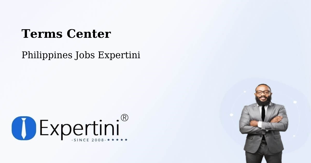 Terms of Service – Agno - Philippines Jobs Expertini